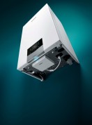  Press picture: The new ecoTEC plus can be supplemented with an Internet interface, thus allowing remote servicing. The interface can easily be connected underneath the boiler in a plug-and-play installation. Image: Vaillant