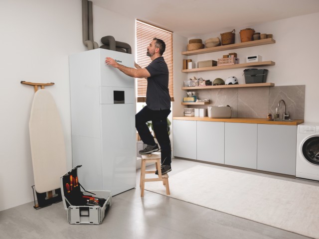 Wärmepumpe geoCOMPACT exclusive - Installation