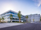 Johann Vaillant Technology Center exterior view with parking space