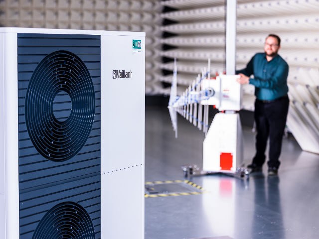 EMV-chamber heat pump testcenter Johann Vaillant Technology Center