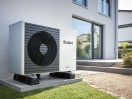 Heat pump arotherm plus in the garden